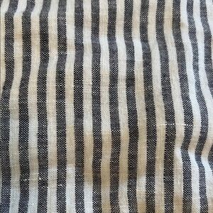 Vintage-Inspired Railroad Stripe Long Lumbar Pillow Cover – 16” x 50”